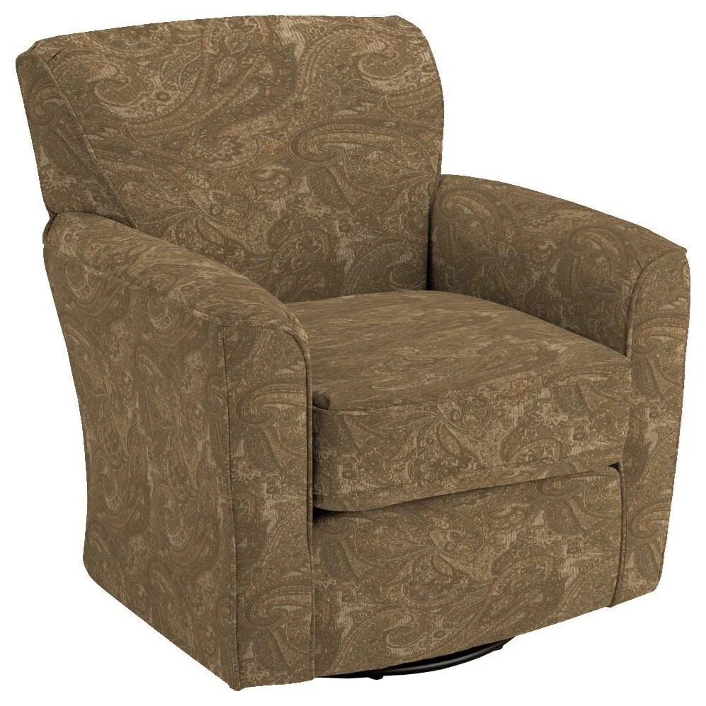 Best Home Furnishings Swivel Barrel Chairs 2888 Kaylee Swivel Barrel Chair Baer's Furniture